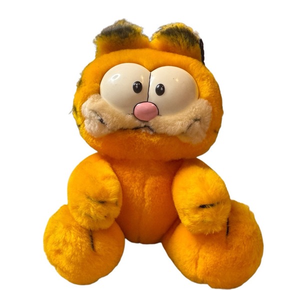 Rare Vtg 1978/1981 Garfield Stuffed Plush United Feature Syndicate Dakin 9" G9 - Picture 1 of 6